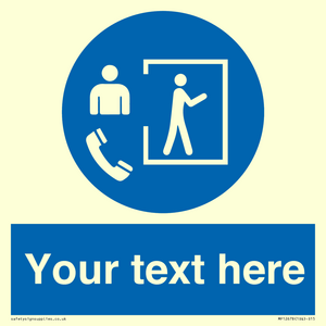 Custom Mandatory: Entry only with supervisor outside